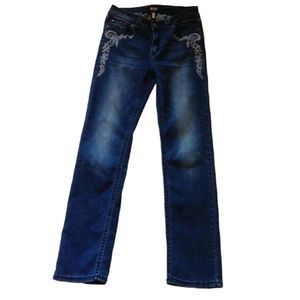 Reba Jeans Embroidery and Small Studs Size 6